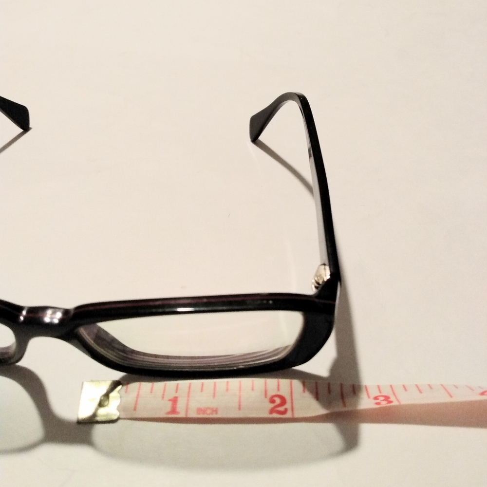 Face A Face Paris Vintage Unisex Luxury Black Eyeglass Frames - Picture 8 of 11